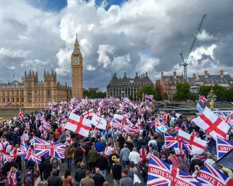 Departing from the UK Tommy Robinson March: A Worrying Observation