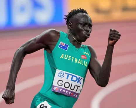 The Australian Sprinter Aces Initial Challenge with World Competition Advancement Placement